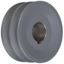 TB Woods 2AK321 FHP Bored-To-Size, 3.25" Outside Body Diameter, 1" Bore Diameter V-Belt Sheave