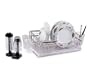 Expandable Dish Rack with Glass Washer