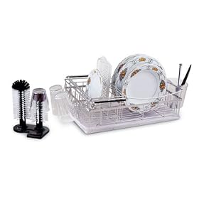 Expandable Dish Rack with Glass Washer by Homevisions