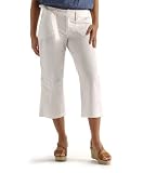 Lee Women's One True Fit Hudson Roll Up Capri