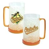 Baltimore Orioles Crystal Freezer Mug