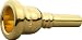 Schilke Standard Series Large Shank Trombone Mouthpiece in Gold 51D Gold