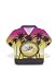 Chocolate Covered Macadamia Nut Shortbread Cookies in Aloha Shirt Tin Palm Sunset