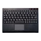 Electronics : Keysonic 340 BT Ultra mini bluetooth keyboard with touchpad mouse