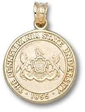 Penn State Nittany Lions Solid 10K Gold Classic Seal Pendant