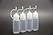 BESTI-FIRE 10ML Steel Needle Drip Tip Plastic Empty Dropper Bottle With Screw Metal Needle Cap（15pcs）