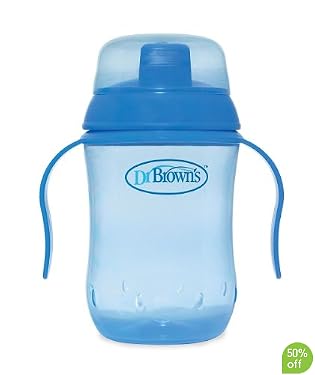 Dr Brown Boys Trainer Bottle Stage 2 - 9 months+