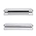 Ruban Retina 12-inch CRYSTAL CLEAR Rubberized Hard Case and Keyboard Cover for MacBook 12
