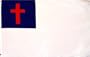 Christian Flag - 3 foot by 5 foot Polyester (NEW)