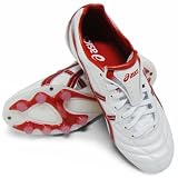 アシックス（asics） ディーエス ライト 3 ホワイト×レッド　アシックス サッカースパイク