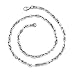 Classic Mens High Polished Stainless Steel Link Necklace