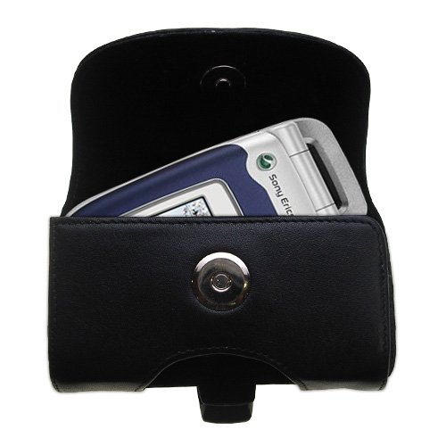 Horizontal Leather Case with Belt Clip/Loop for the Sony Ericsson z520c