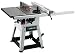 DELTA 36-980 10-Inch Left Tilt 1-1/2-Horsepower Contractor Saw with 30-Inch T2 Fence and 2 Cast-Iron Extension Wings, 115/230-Volt 1-Phase