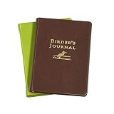 Birder's Journal, Genuine Goatskin Leather, 6"