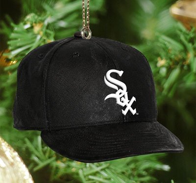 MLB Baseball Cap Ornament Team: Chicago White Sox