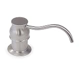FREUER Faucets Countertop / Sink Mount Soap Pump Dispenser, Brushed Nickel