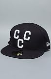 Crooks and Castles The Crooks Fame New Era Cap in Dark Navy,Hats for Men