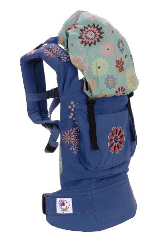 Ergo Baby Organic Carrier Blue Embroideried/Starburst