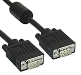 InLine S-VGA Kabel - 15pol HD St/St - schwarz - 5m, 17718B - InLine
