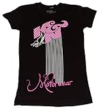 K&N 88-7004-S Black Spin-off Stripes Women's Small T-Shirt