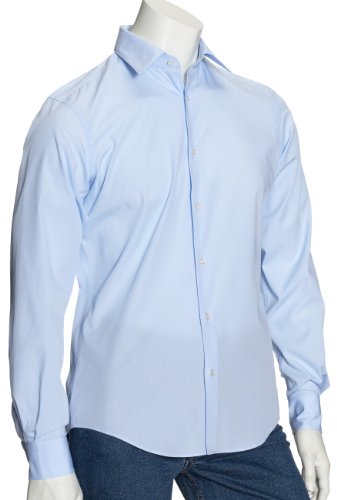 ESPRIT N34954 Herren Hemden/ Business, Gr. 43/ 44 (XL), Blau (skyway 471) Preisvergleich
