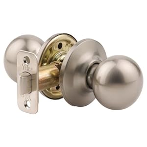 Yale YR100C-15 New Traditions Passage Lockset with Cirrus Knob, Satin Nickel