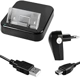mumbi iPhone 4 4S Dockingstation / Universal Dock Basisstation inkl. Datenkabel und USB-Stecker Netzteil Ladeger&auml;t