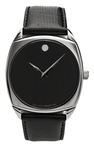 Movado Men's 605317 Museum Automatic Genuine Lizard Leather Watch