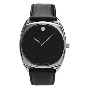 Movado Men's Museum Automatic Genuine Lizard Leather Watch #0605317