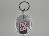 KEVIN HARVICK #29 Team Colors & Logo (4 Inch) Acrylic KEY CHAIN