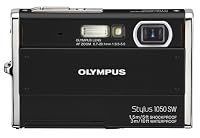 Olympus Stylus 1050SW 10.1MP Digital Camera with 3x Optical Zoom (Black)