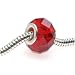 Faceted Glass Bead Fits Pandora 