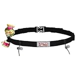 FuelBelt Gel Ready Race Number Belt, Black