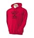 Printed You think I'm harmless? I raised a Marine! & EGA on mens & youth hooded pullo...