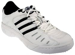 Adidas Mens Barric M Grass White/Black/Silver Tennis