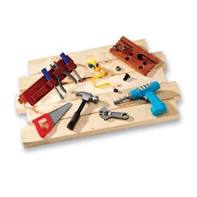 Pretend and Play Work Belt Tool Set