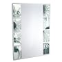 Umbra Endear Glass Photo Mirror Holds 8, 4"x6" Photos- Clear