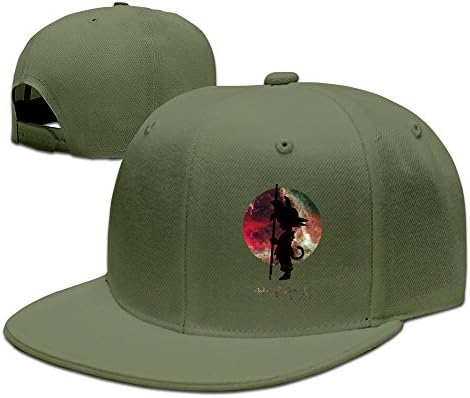 N8T8 Dragon Ball Son Goku Snapback Flat Hat ForestGreen