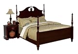 ACME 12500Q Savannah II Bed, Queen, Dark Cherry Finish