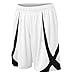 TOPTIE Youth Basketball Shorts, Viscose Knit, No Pockets
