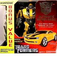 Transformers Movie: Ultimate Bumblebee Figure w/ Brawl + Scorponok