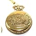 Mercedes-1903, Montres Carlo Pocket Watch with Chain Comes in Antique Silver