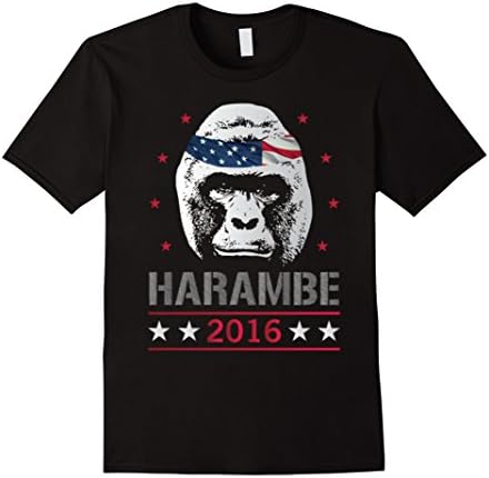 Men's Ha- ra-m- be T Shirts Medium Black