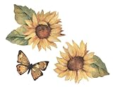 Wallies Wallpaper Cutout, Sunflower Garden
