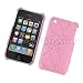Apple iPhone 3G & 3GS Executive Fabric Snap On Protector Hard Case Back Cover Pink Leather
