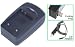 Photo : Brand New Fuji NP-40, Pentax D-LI8 Camera & Camcorder Battery Home Travel Rapid Charger with Car Adapter for Fuji FinePix V10, F402, F455, F460, F470, F610, F650, F700, F710, F810, F811, Z2, Z1, Pentax Optio A10, T10, W10, X, WP, S, S4, S4i, S5n, S5i, S6,