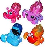 XiaXia Pets Set of 4 Hermit Crab Pet Figures Trinidad, Turks, Tobago Bimini