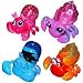 XiaXia Pets Set of 4 Hermit Crab Pet Figures Trinidad, Turks, Tobago Bimini
