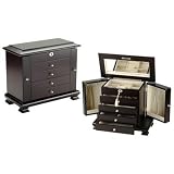 Espresso Wooden Jewelry Box