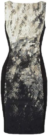 Noemie Women's Snake Print Shiny Evening Dress (UK14)